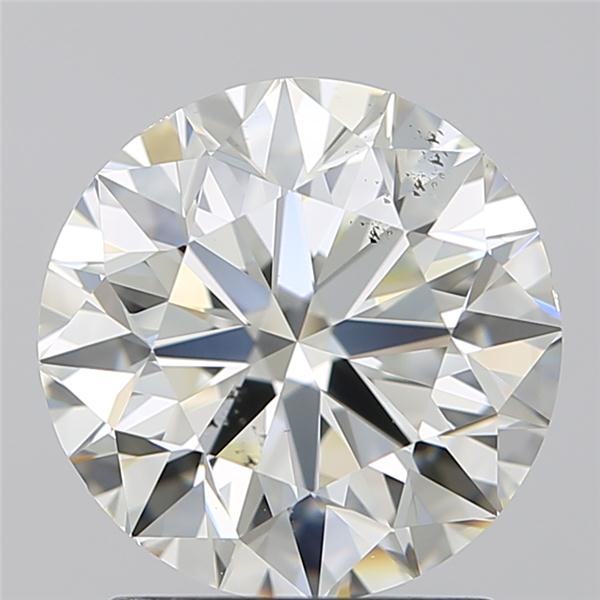 2ct Round J SI1 Natural Diamond