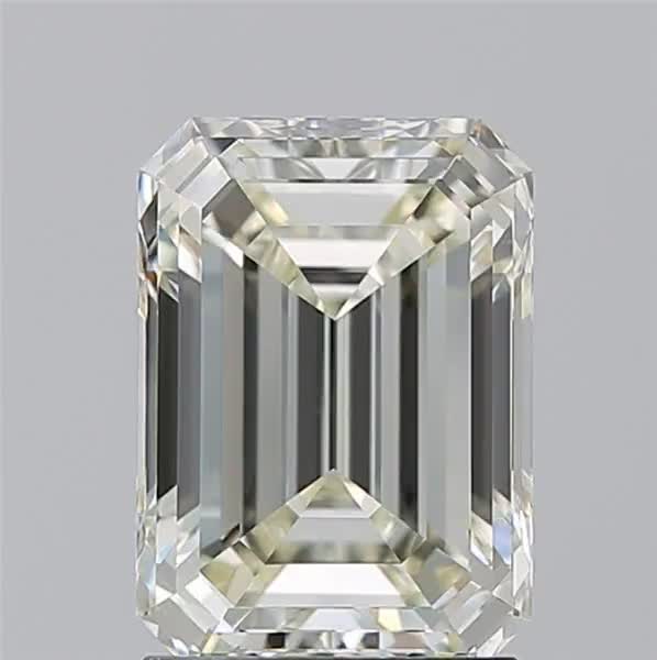 2.02ct Emerald K VVS2 Natural Diamond