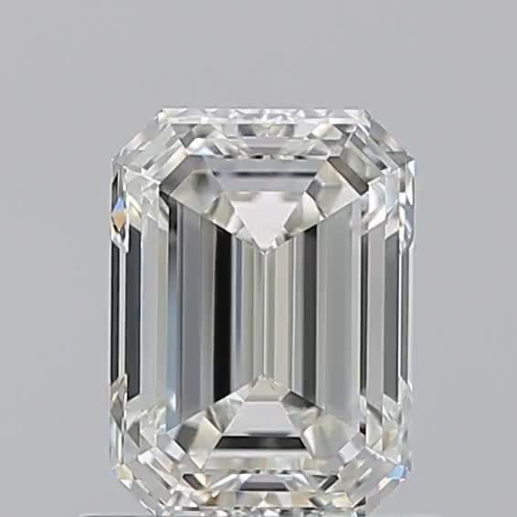 1.01ct Emerald H VVS1 Natural Diamond