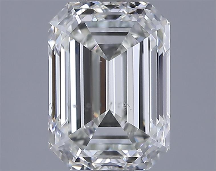 2.01ct Emerald H SI1 Natural Diamond