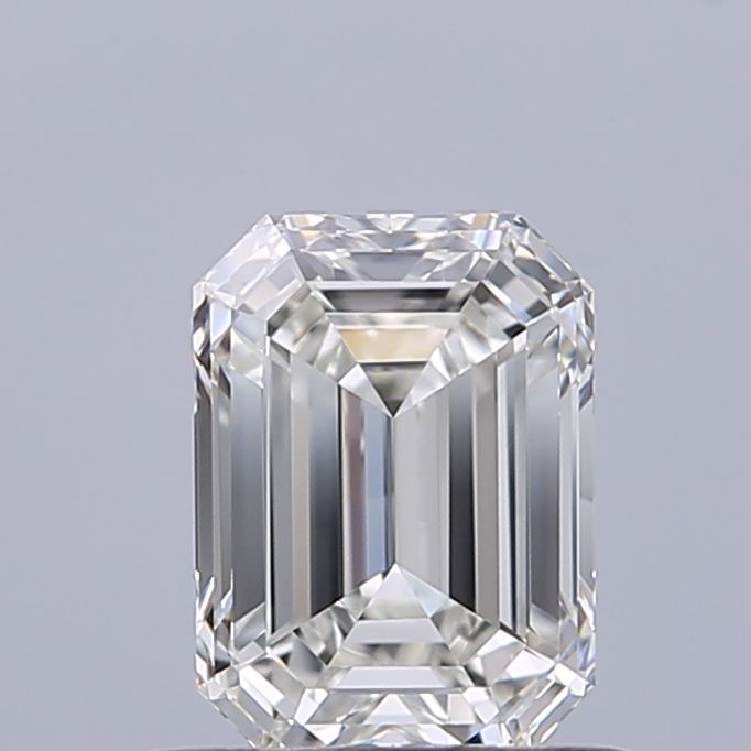 0.7ct Emerald G IF Natural Diamond