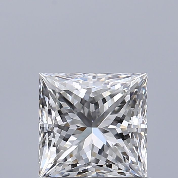 0.72ct Princess F IF Natural Diamond