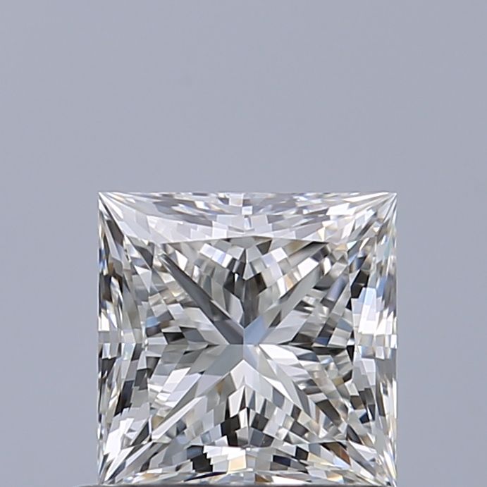 0.72ct Princess F IF Natural Diamond