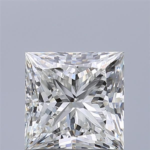 0.91ct Princess F VVS2 Natural Diamond