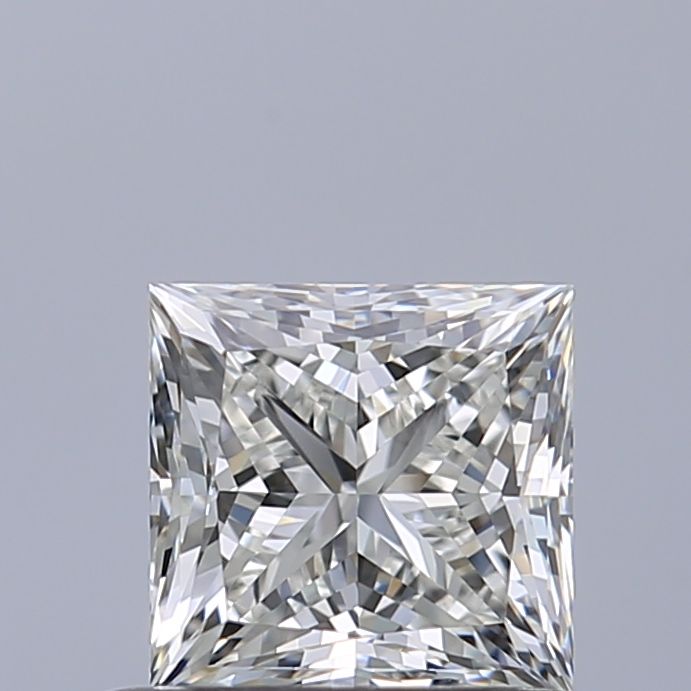 0.71ct Princess F VVS2 Natural Diamond