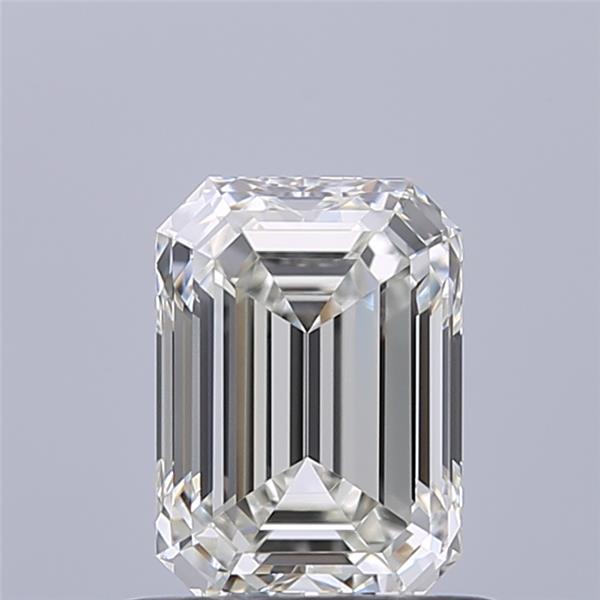 0.72ct Emerald G IF Natural Diamond