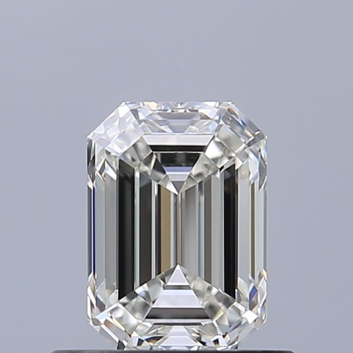 0.7ct Emerald G IF Natural Diamond