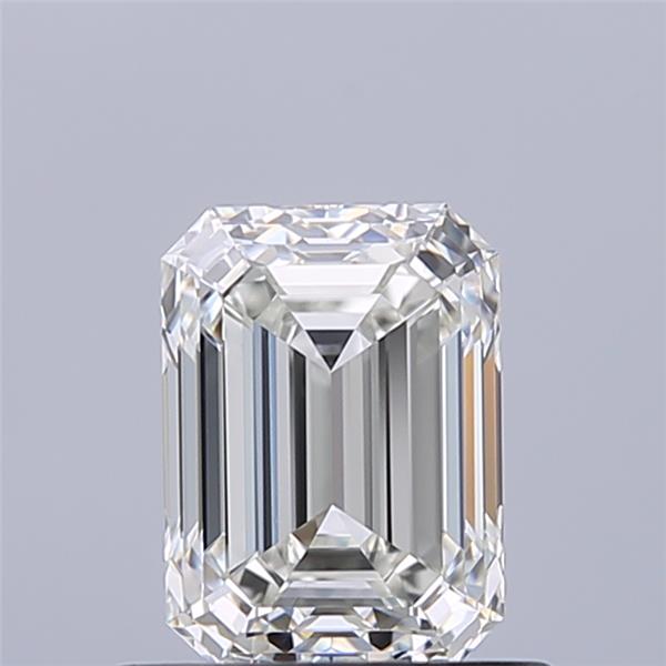0.8ct Emerald G IF Natural Diamond
