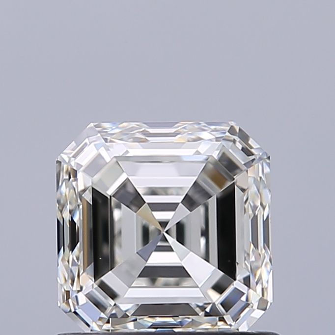 0.91ct Asscher G IF Natural Diamond
