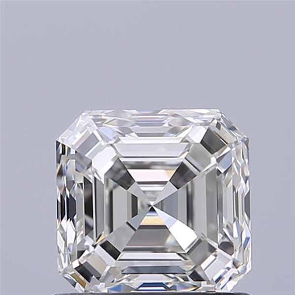 0.91ct Asscher F IF Natural Diamond