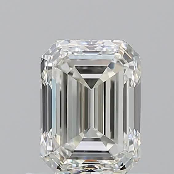 1.01ct Emerald H VVS1 Natural Diamond