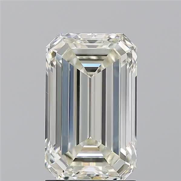 2.2ct Emerald J VS1 Natural Diamond