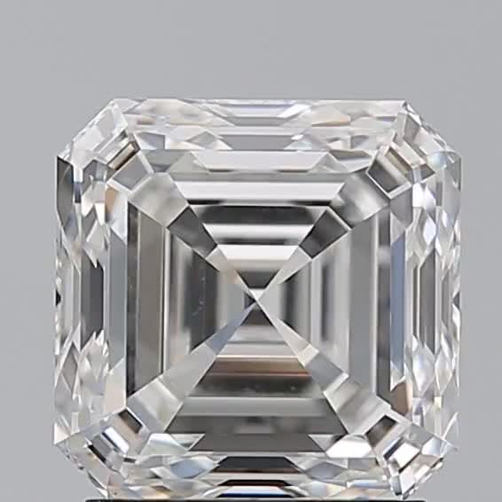 2.03ct Asscher G VS1 Natural Diamond