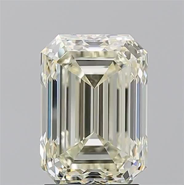3.01ct Emerald L VVS2 Natural Diamond