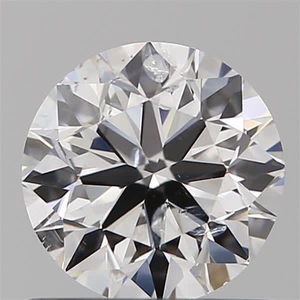 0.7ct Round D SI2 Natural Diamond