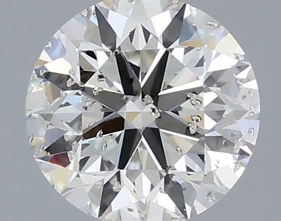 0.9ct Round H SI2 Natural Diamond