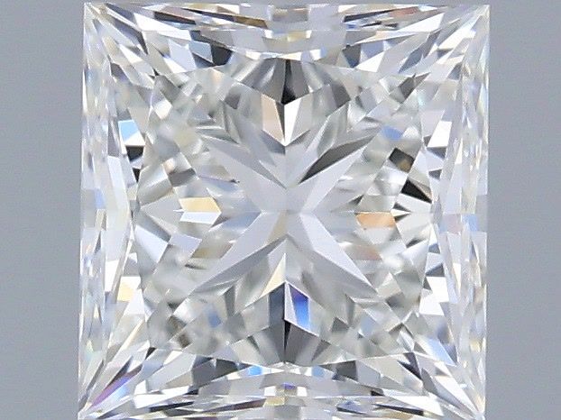 0.9ct Princess F VVS2 Natural Diamond