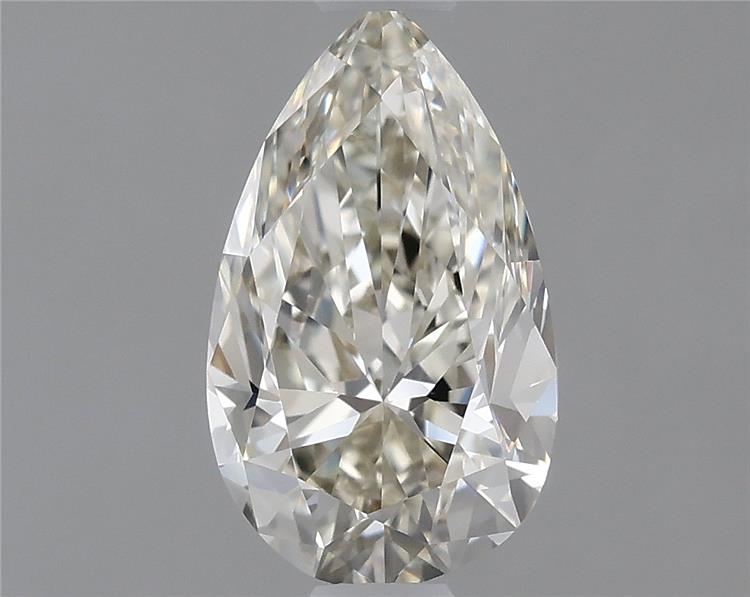 0.7ct Pear J IF Natural Diamond