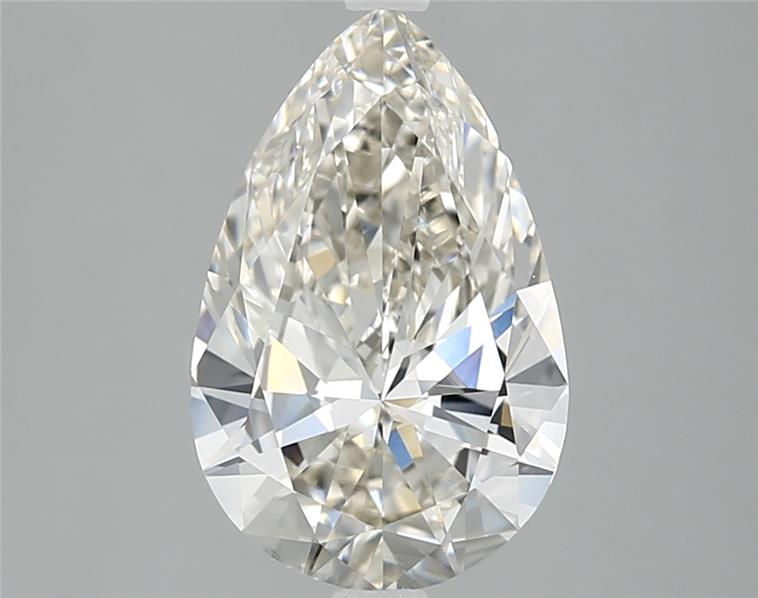 3ct Pear H VS1 Natural Diamond