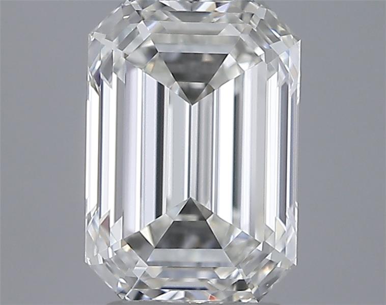0.91ct Emerald H VVS1 Natural Diamond