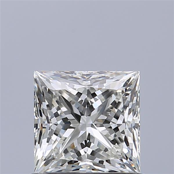 0.72ct Princess G VVS1 Natural Diamond