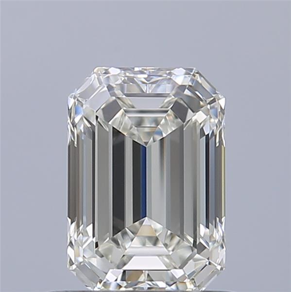 0.7ct Emerald F VVS1 Natural Diamond