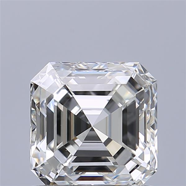 0.9ct Asscher F IF Natural Diamond
