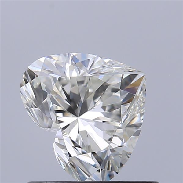 0.73ct Heart F VVS1 Natural Diamond