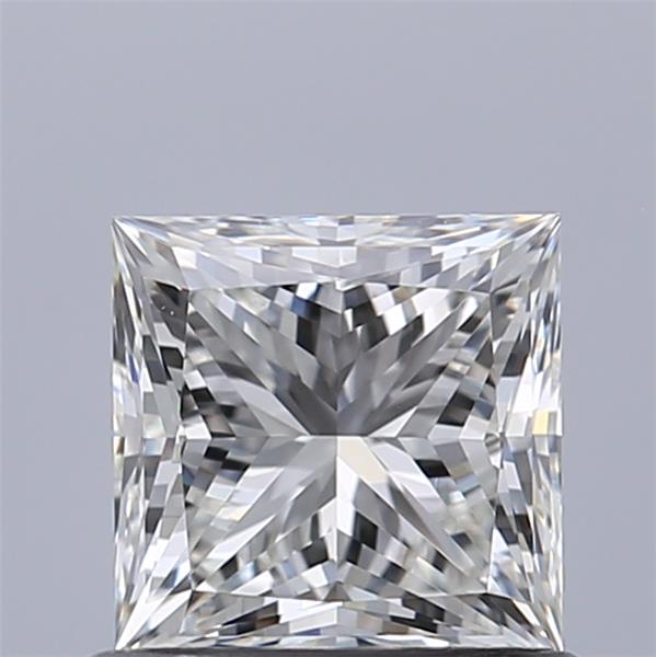 0.77ct Princess G VVS1 Natural Diamond