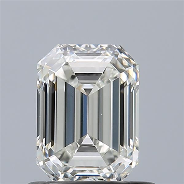 0.72ct Emerald F VVS1 Natural Diamond