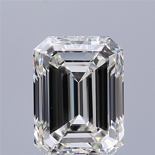 0.9ct Emerald F VVS1 Natural Diamond