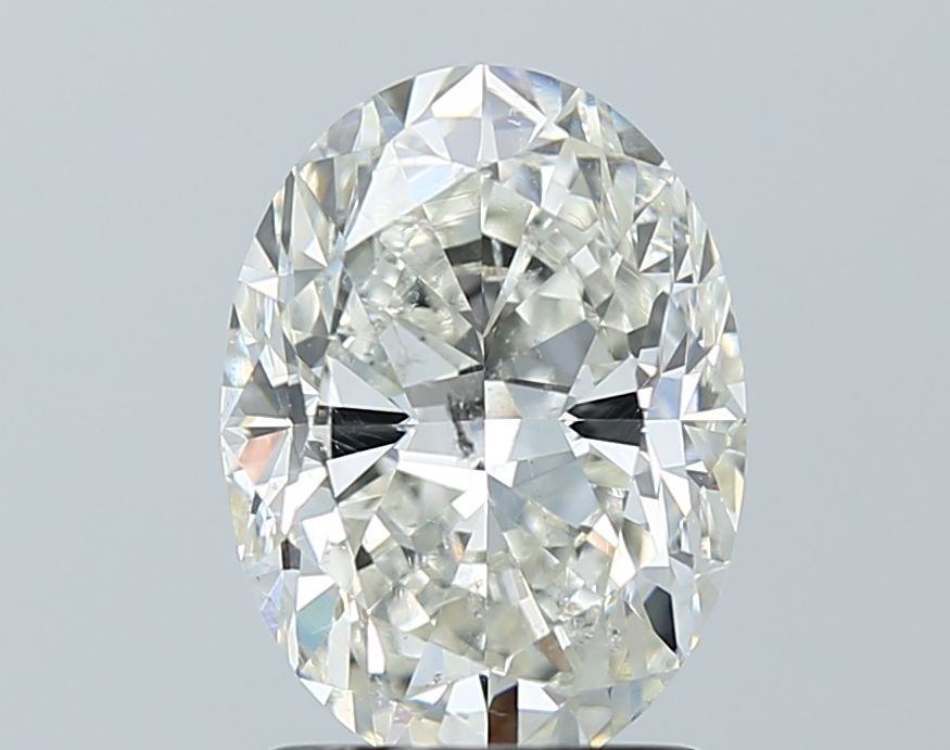 2.01ct Oval H SI2 Natural Diamond