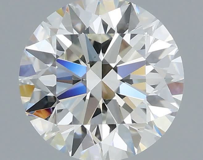 0.96ct Round H VS2 Natural Diamond