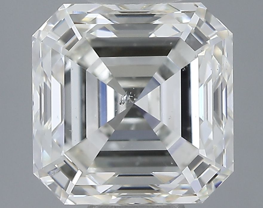 2.51ct Asscher H SI1 Natural Diamond