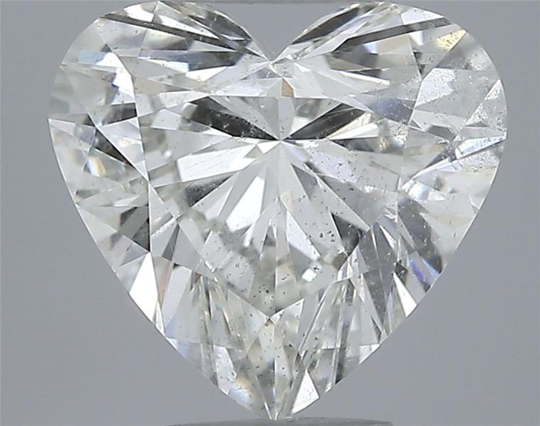 1.01ct Heart H SI2 Natural Diamond