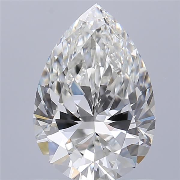 1ct Pear F VVS1 Natural Diamond