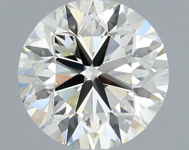 0.91ct Round J VS2 Natural Diamond