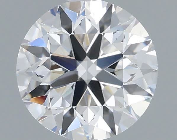 0.7ct Round E VS1 Natural Diamond