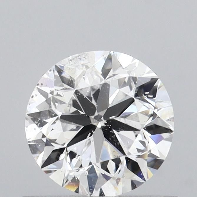 0.7ct Round D SI2 Natural Diamond
