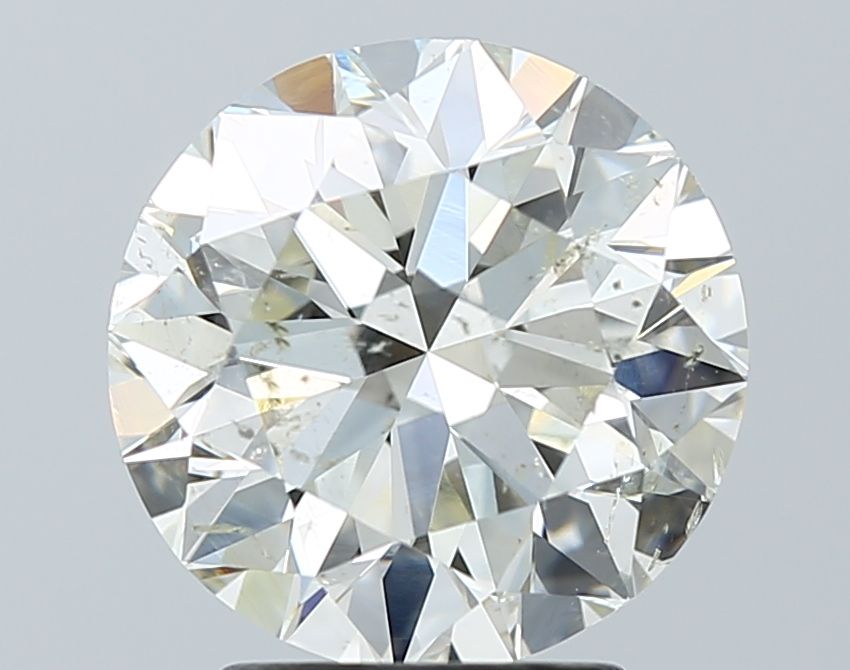 3ct Round I SI2 Natural Diamond