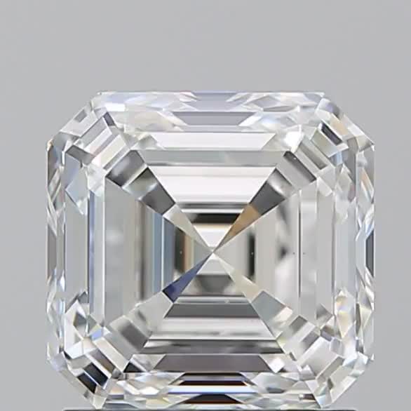 1.7ct Asscher F VS1 Natural Diamond