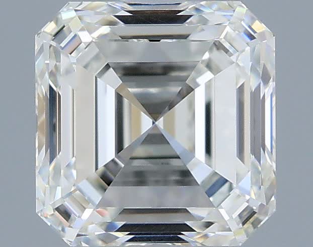 0.99ct Asscher G IF Natural Diamond