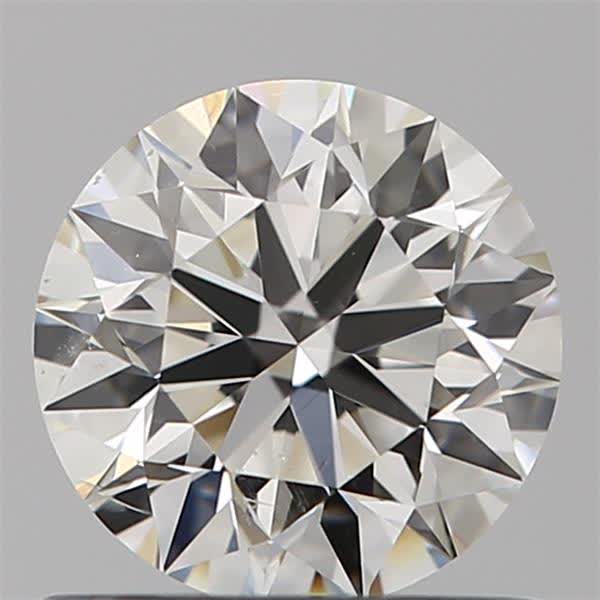 0.7ct Round F VS2 Natural Diamond