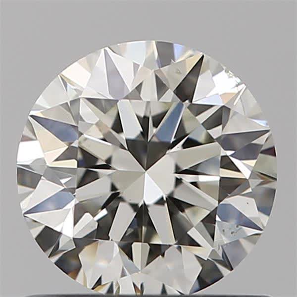 0.7ct Round H VS2 Natural Diamond