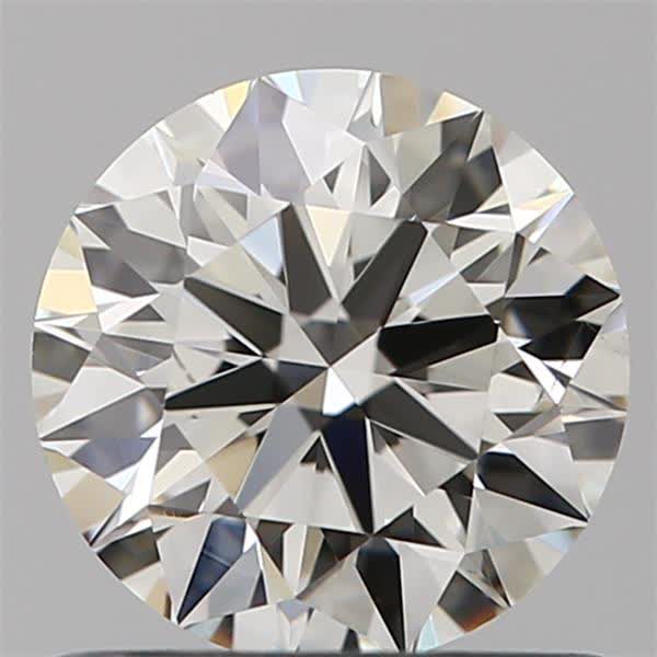0.76ct Round H VS2 Natural Diamond