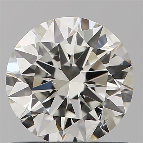 0.7ct Round H SI1 Natural Diamond