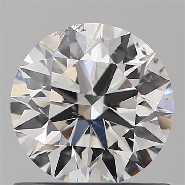0.7ct Round D SI1 Natural Diamond