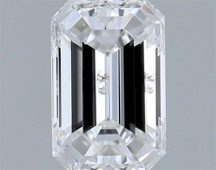 0.7ct Emerald E SI2 Natural Diamond