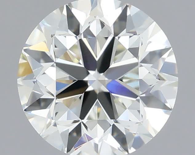 0.86ct Round I VVS2 Natural Diamond