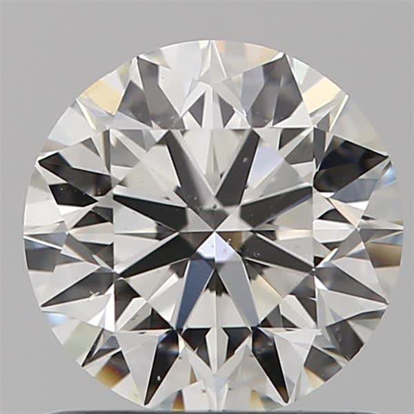 0.9ct Round H SI1 Natural Diamond